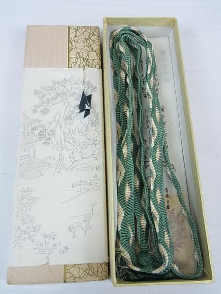 平和屋特選着物■道明　帯締め　唐組　逸品f287