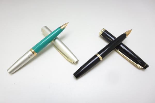 パイロット 万年筆 エリート 18K SCRIPT セット 中古11埼78