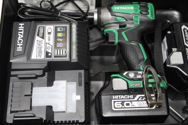 ♪新品　限定特価 日立 18V-6.0Ahインパクト WH18DDL2(2LYPK)(L)