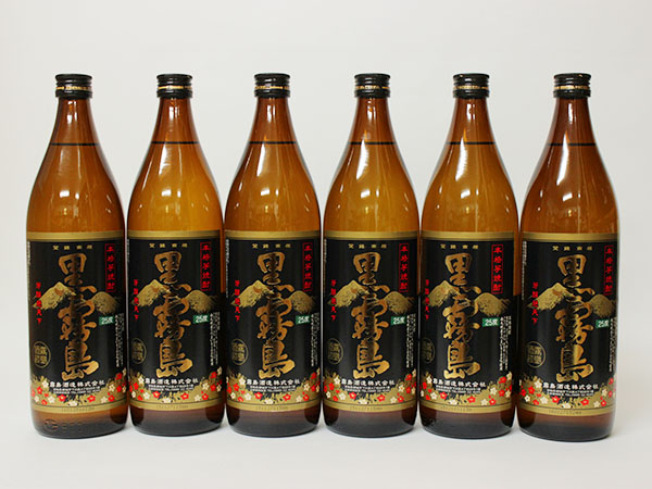 【大阪府民様限定販売】霧島酒造 芋 黒霧島【900ml】6本 ※古酒