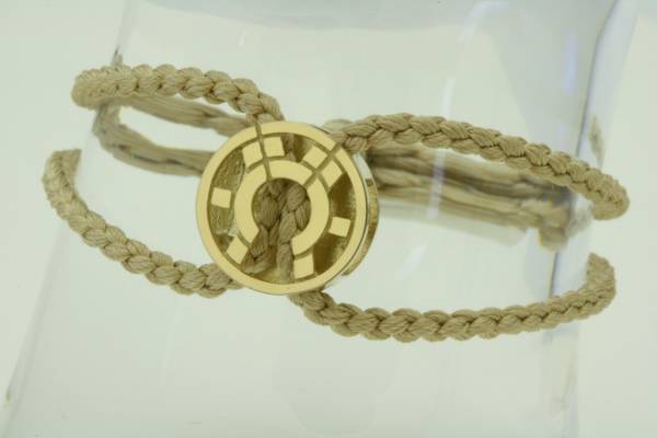 ☆送料無料☆市原隼人×EVEDIAコラボブレスレット○男女兼用YG