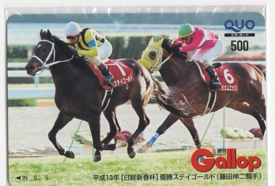 Gallop ギャロップ クオ 抽プレ 日経新春杯 ステイゴールド