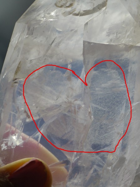 即決！ハートの内包！爆発的霊力エンジェルローズハートクォーツ