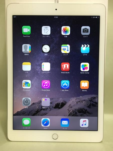ドコモ1 iPad Air 2 Wi-Fi＋Cellular 16GB MGH72J/A 銀 残責無