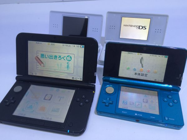 #55★ニンテンドー3DSLL 3DS本体 ジャンクセット m008