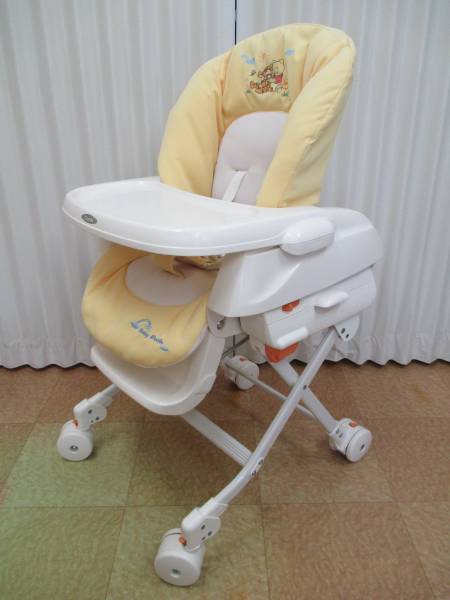 美品♪ コンビ ハイローベッド＆チェア ベビープーラック