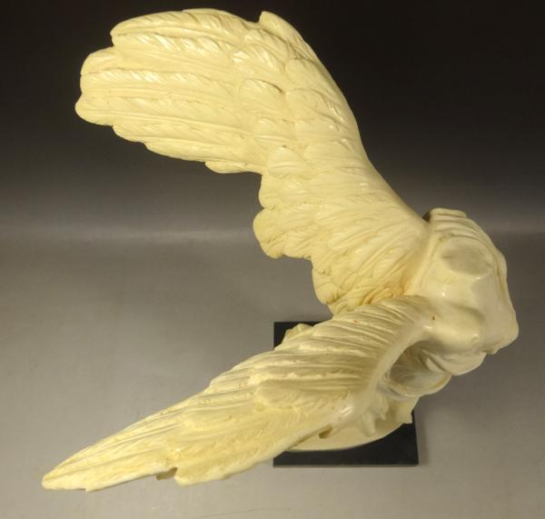 【緑屋】樹脂製 西洋彫刻 サモトラケ ニケ/置物 高37cm*g