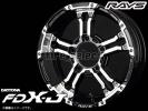 4本は送料無 DAYTONA FDX-J 5.5J-16 5.5-16 ジムニーシエラ DW