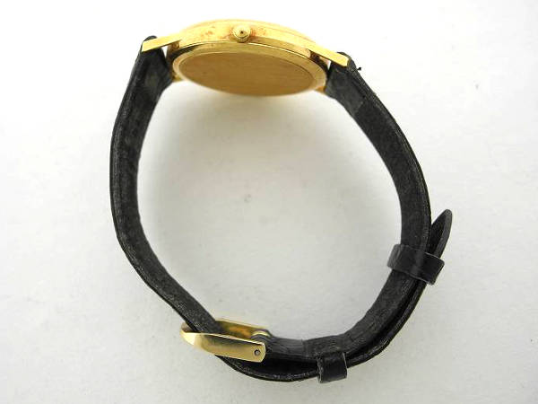 1円 ジャンク品 GIRARDUCCI 18K750刻印 メンズ腕時計 BN460(3針（時