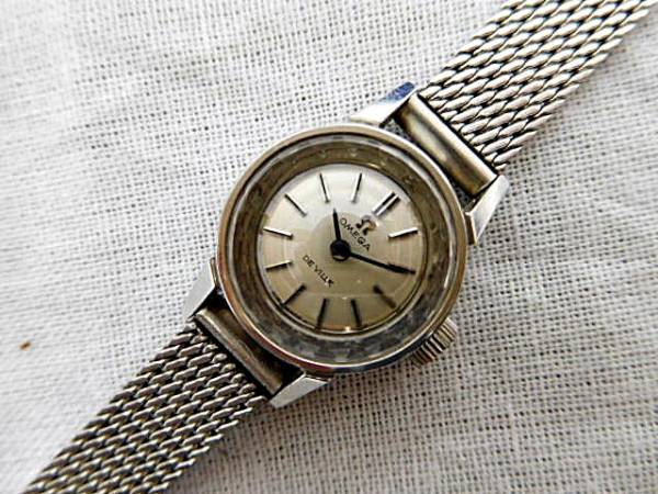 OMEGA オメガ デビル レディース 手巻き 腕時計 中古323大ACE13