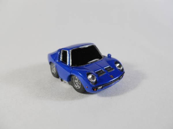 チョロQ カスタム　ランボルギーニ　ミウラ　 ブルーメタ