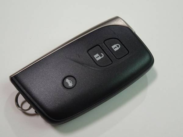 レクサス スマートキー 黒エンブレム トランクボタン 74 スマートキー