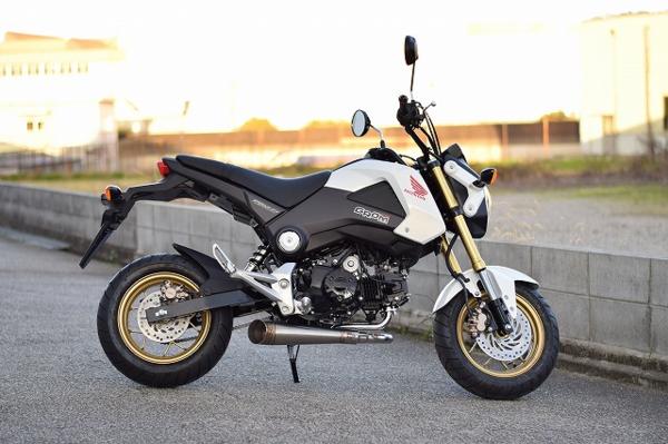 GROM(グロム)メガホン トグロ型ダウンマフラー