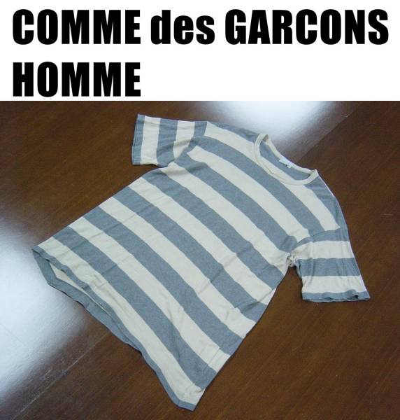 GARCONS HOMME コムデギャルソンオム半袖Tシャツ/ボーダー柄