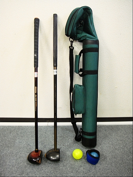 【EMZ2879】パークゴルフクラブ 2本 IPGA TWIN STAR 2000他♪