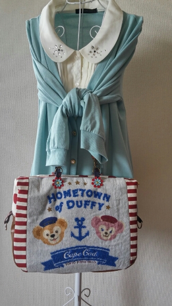 ダッフィー・シェリーメイ・バッグ・ハンドメイド・ショルダー