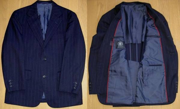 ★J.PRESS★紺★3B★C94W76T165★A4★オンワード樫山★日本製★