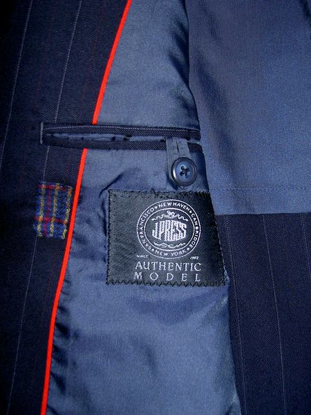 ★J.PRESS★紺★3B★C94W76T165★A4★オンワード樫山★日本製★