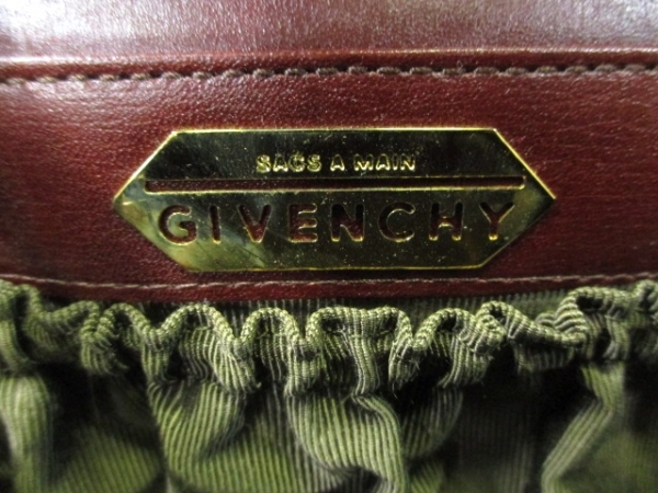 ジバンシー ハンドバッグ ダークブラウン レザー GIVENCHY 【公式通販】