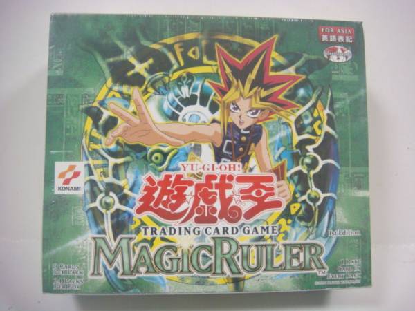 も*ー様 遊戯王OCG MAGIC RULER アジア版 英語表記 1st Ed Magic Ruler