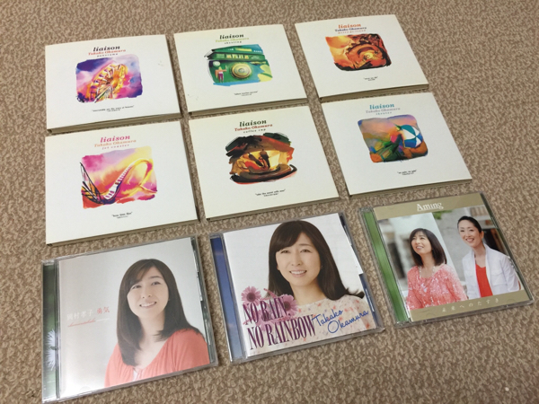 岡村孝子 CD liason 6枚セット 千趣会 オマケCD3枚 あみん