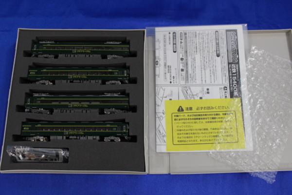 T3217/グリーンマックス Nゲージ 近鉄 15400 かぎろひ 4両動力付