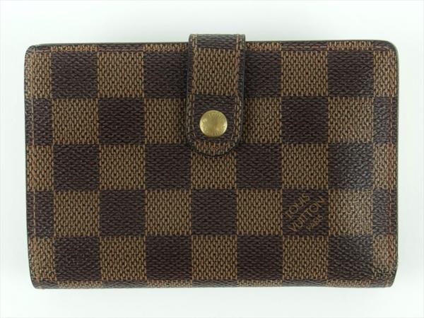 ダミエ ヴィエノワ LOUIS がま口 VUITTON ルイヴィトン 美品ルイ