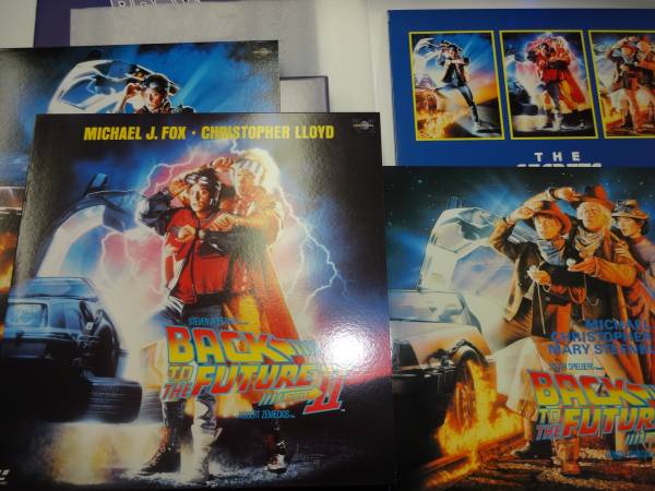 極美！帯付ＬＤ　バックトゥザフューチャー4枚組　トリロジー_2