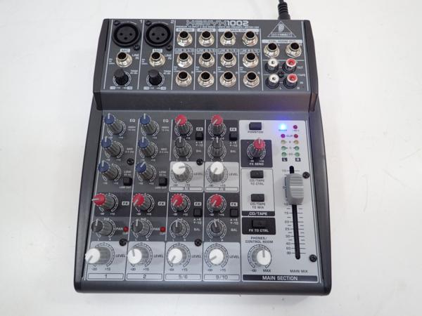 Behringer XENYX 1002B アナログミキサー 10チャンネル XENYX