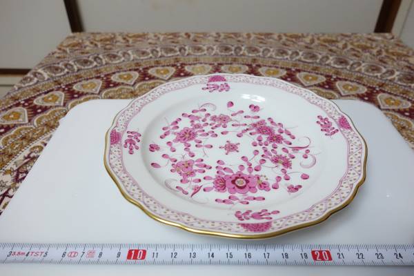 マイセン★インドの華☆18cmプレート★