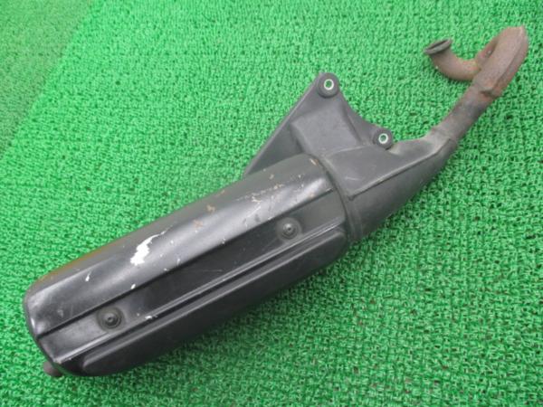 日経トレンディ アドレス110純正マフラー☆△CF11A(16F2)コケ無し