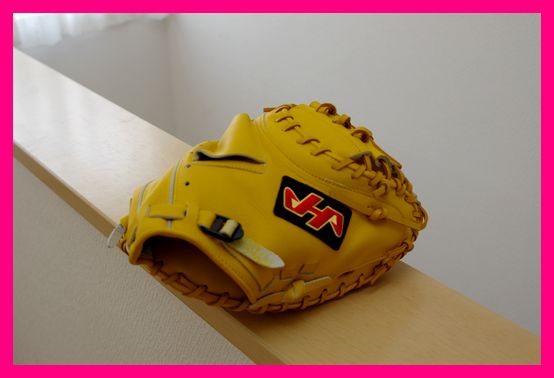 【新品】 ハタケヤマ ★ キャッチャーミット ★ 硬式