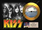 人気!KISS(キッス)【Destroyer】24金ゴールドディスク/証明書付
