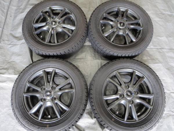 ●1604-421LL NIRVANA+ZEA 155/65R13 ワゴンＲ ライフ プレオ等