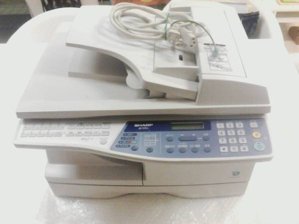 ロンハーマン ダウン AR-155FG SHARP A4送受信対応FAX【中古 