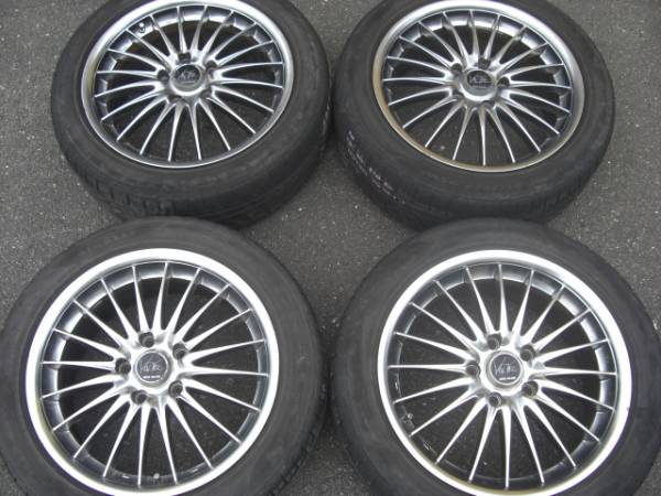 ★VOLTEC 17×7Ｊ　+48　アルミタイヤ　4本セット★