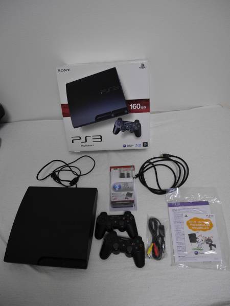 【美品】PlayStation3 プレステ3 CECH-3000A 160GB おまけ付き！_1