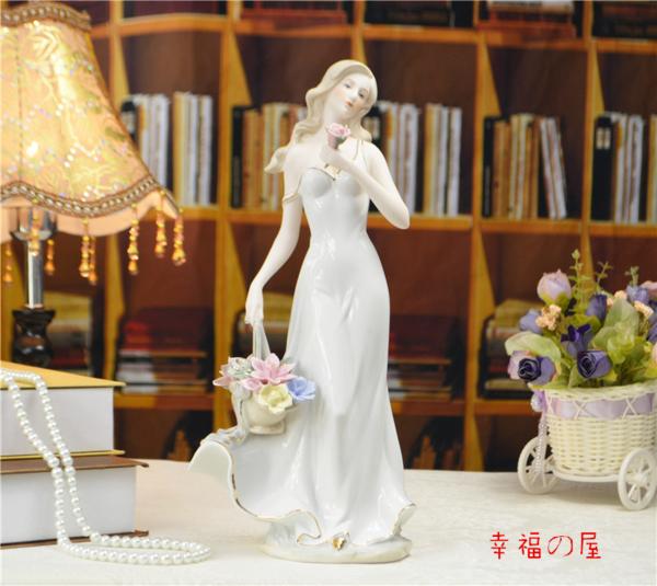 LLADROリヤドロ　女と花　C2015