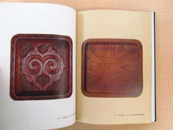 アイヌの文様 四辻一朗編著『アイヌの文様』 アイヌ染織工芸・漆工芸