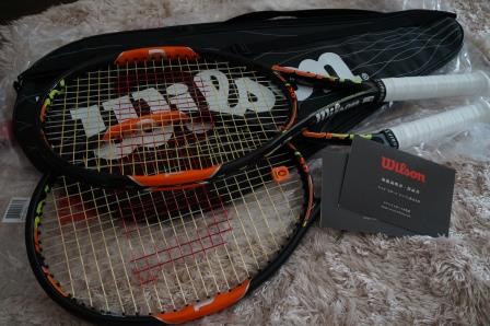 錦織軽量モデルBURN95J グリップ3を2本セットにて。 NEW