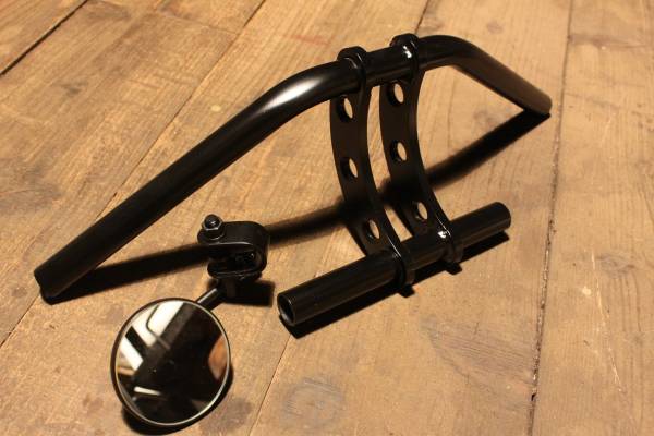 １インチ ロールバースピードスターハンドル＆ミラーセット 汎用