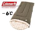 税無★-6℃ コールマン 高性能 封筒型寝袋/シュラフ★海外モデル