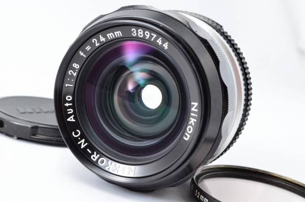 ☆稀少な美品☆ニコン NIKON NIKKOR-N・C AUTO 24mm F2.8 Ai改 ☆稀少