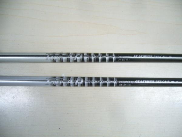 良品 Tour AD UT-85(S) 計2本 RESCUE用 M1/R15/SLDR用スリーブ付