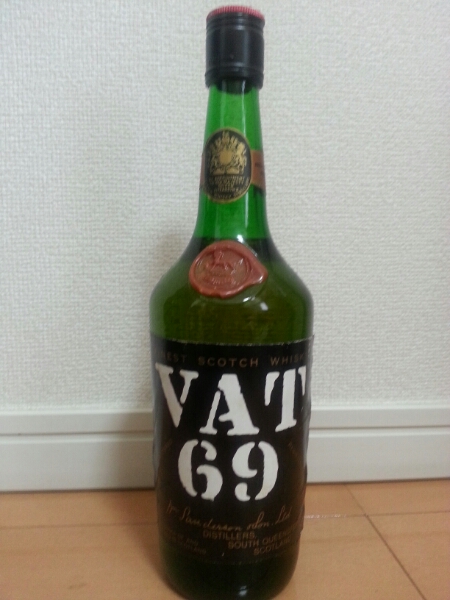 古酒 VAT69 43% 760ml スコッチウィスキー