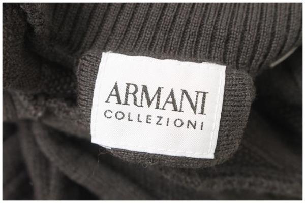 アルマーニコレッツォーニ　ウールニット[MKNM02818]