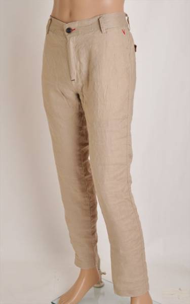 All saintsオールセインツ◆リネン メンズパンツ/ベージュXL軽量