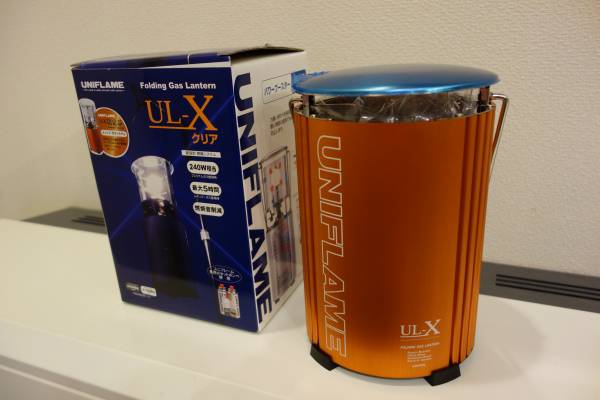 ユニフレーム UL-X 2013 　オレンジ　限定 ＋おまけマントル3枚