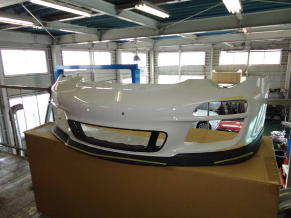 ポルシェ 997 GT3 Ⅱ フロントバンパー リップスポイラー