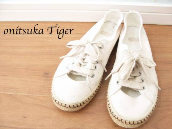 onitsuka Tiger☆白デザインスニーカー☆★